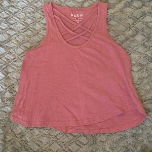 Cropped tank top